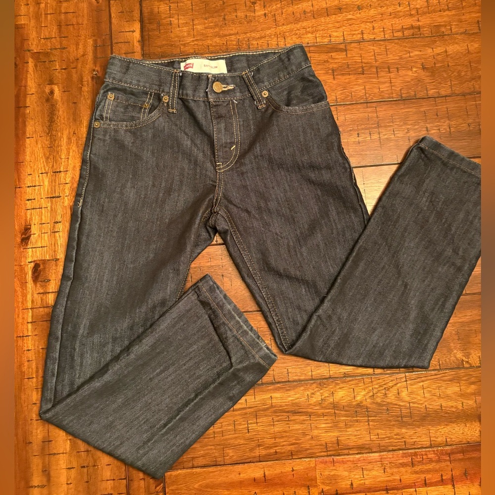 Levi's 511 Slim Dark Indigo Jeans - 12 Reg 26x26